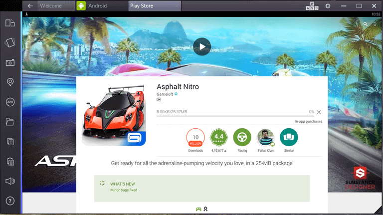 Asphalt Nitro for Android - Free App Download