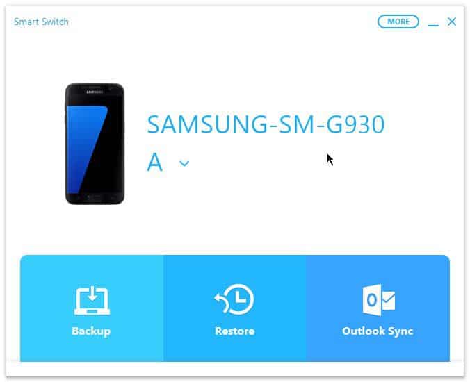 Smart Switch Backup Samsung Galaxy Phones