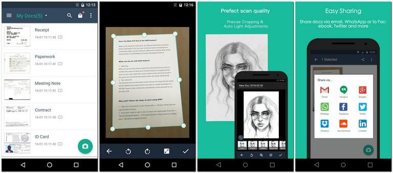 CamScanner App for Galaxy J4