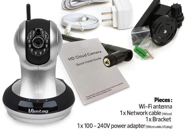 Vimtag VT-361 Super HD WiFi Video Monitoring Surveillance Security