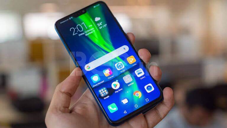 Take a screenshot on Honor 8X