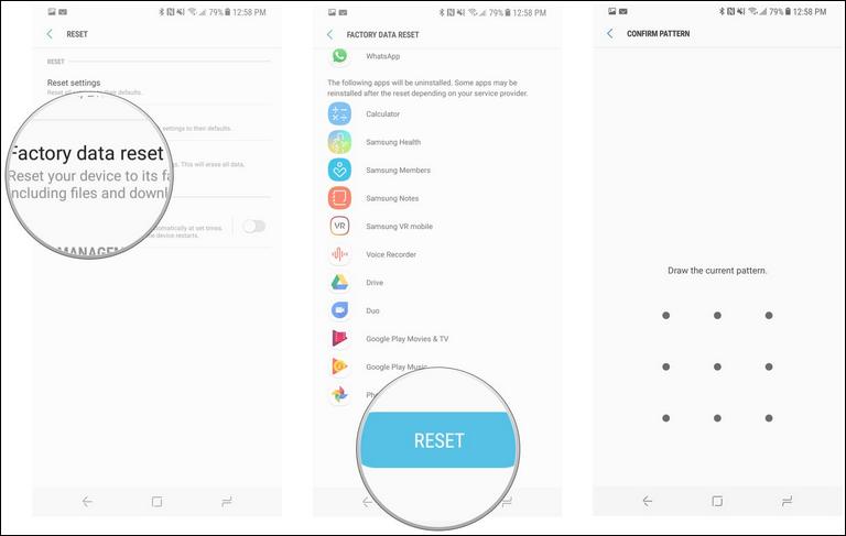 Factory Reset Samsung Galaxy M20