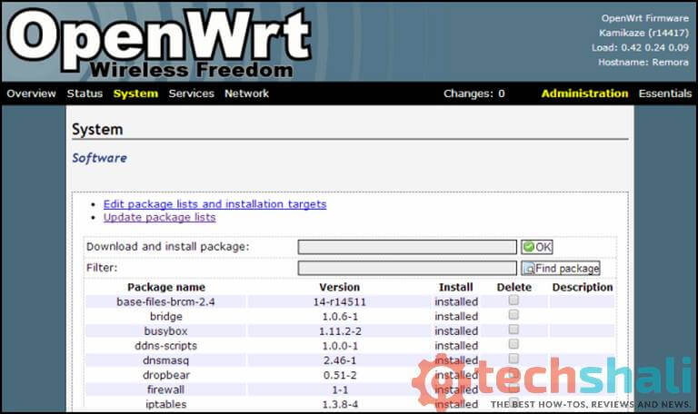 Openwrt Firmware