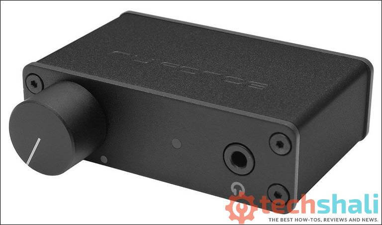 NuForce uDAC3 Black Optoma Mobile USB DAC and Headphone Amplifier