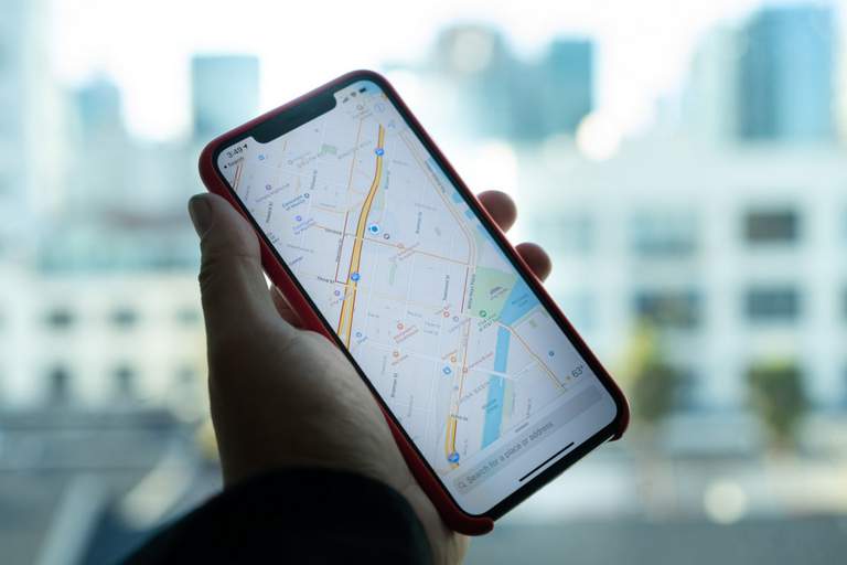 Tracking the location of an iPhone