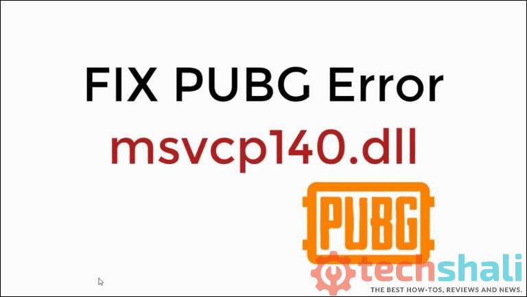 How to Fix PUBG Error Cannot Find msvcp140.dll