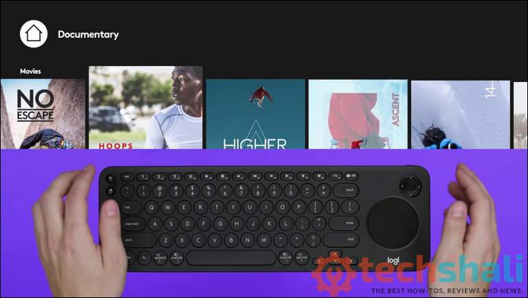 Connect Keyboard with Smart TV