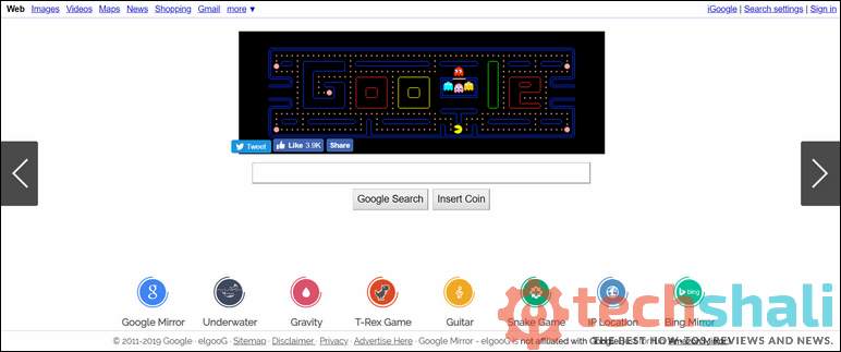 Google PacMan Game