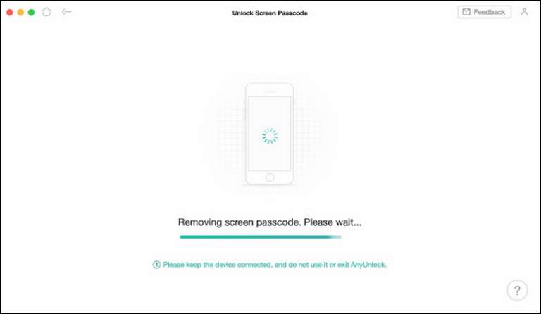 Unlock iOS Screen Password
