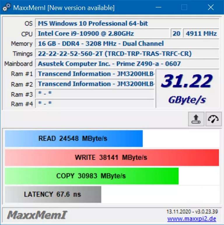Transcend JetRam JM3200HLB-8G RAM Review