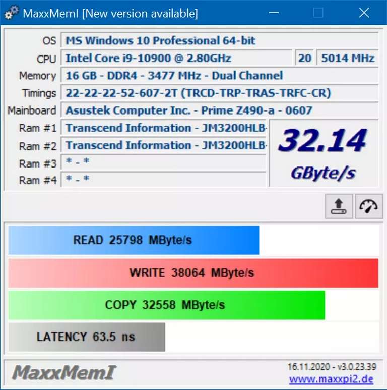 Transcend JetRam JM3200HLB-8G RAM Review