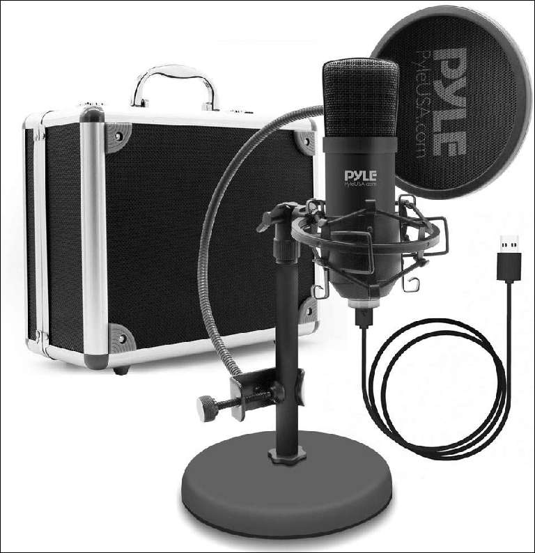 Pyle PDMIKT100 Microphone Recording Kit