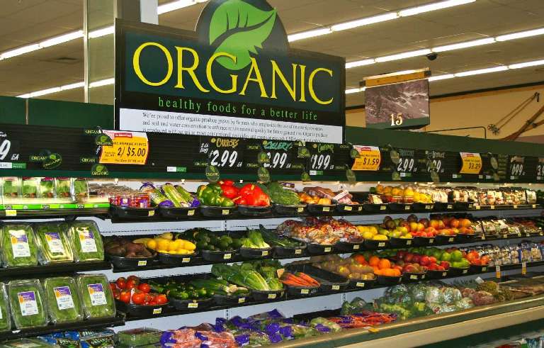 Healthy and organic food