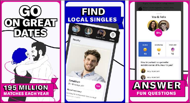 OkCupid top dating app