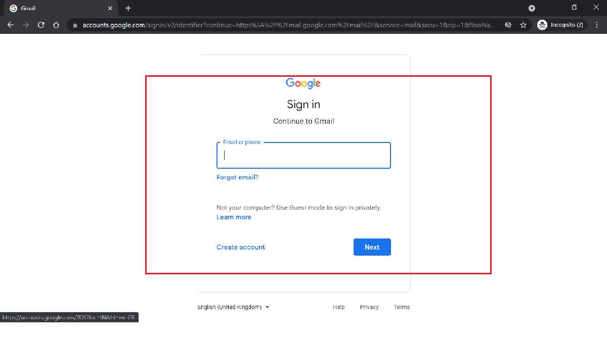 Gmail Sign in - Gmail Login - gmail.com