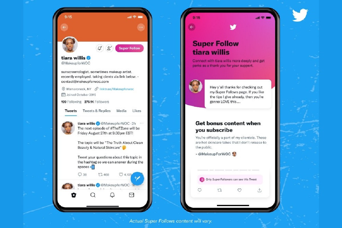 Twitter officially launched "SUPER FOLLOW" and here's how it works