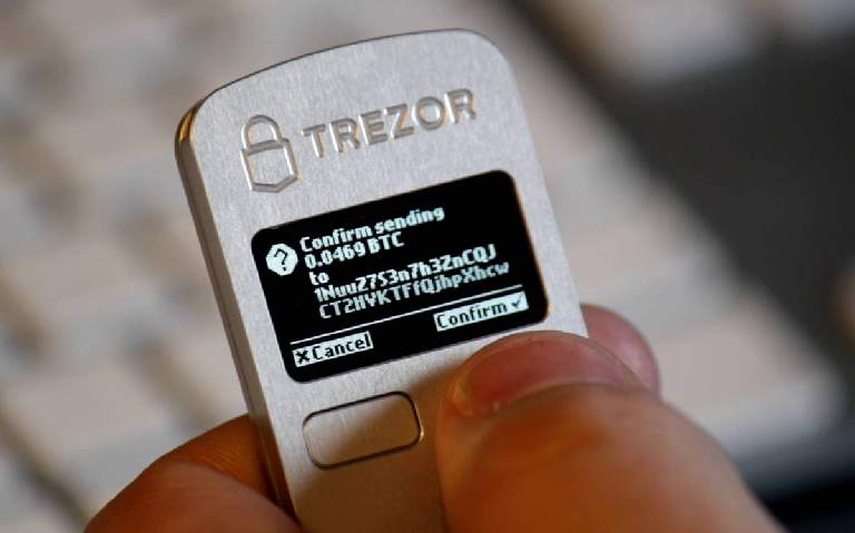 Trezor hardware wallet