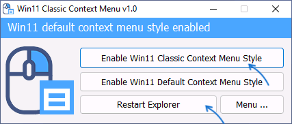 Free Windows 11 Classic Context Menu