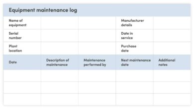 Ultimate Guide to Equipment Maintenance Logs