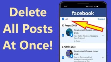 Photo of How to delete all Facebook posts
