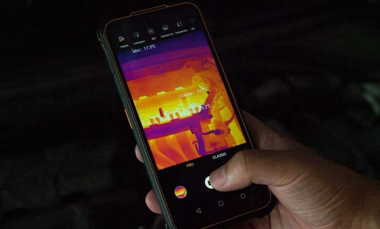 The Phone With A Highest Resolution Thermal Camera - AGM Glory G1S First Look