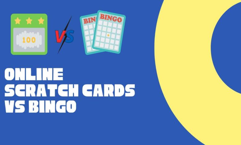 Online Scratch Cards vs Bingo