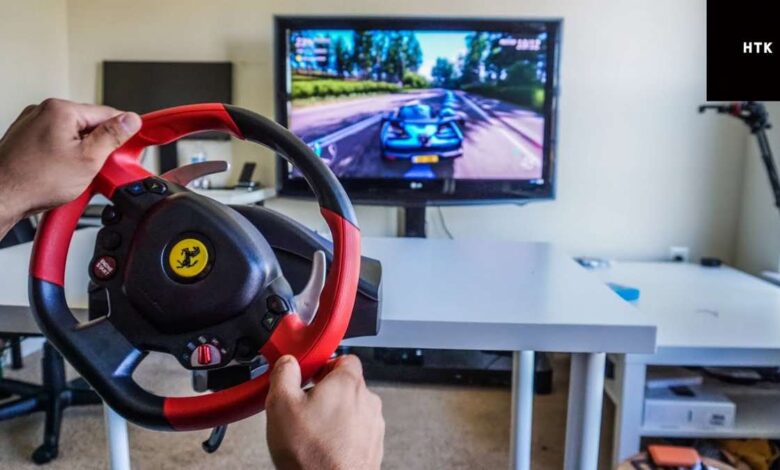How to hook up Xbox one steering wheel