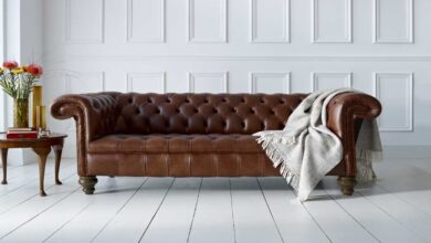 Photo of Leather Chesterfield Sofa: A Classic Icon of Elegance and Style