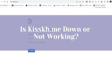 Photo of Is Kisskh.me Down or Not Working? How to Identify