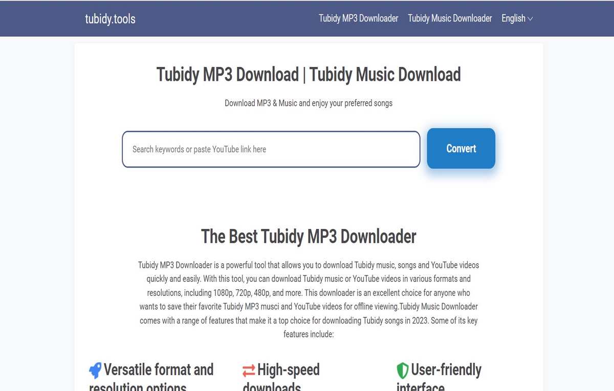 Tubidy MP3 Download