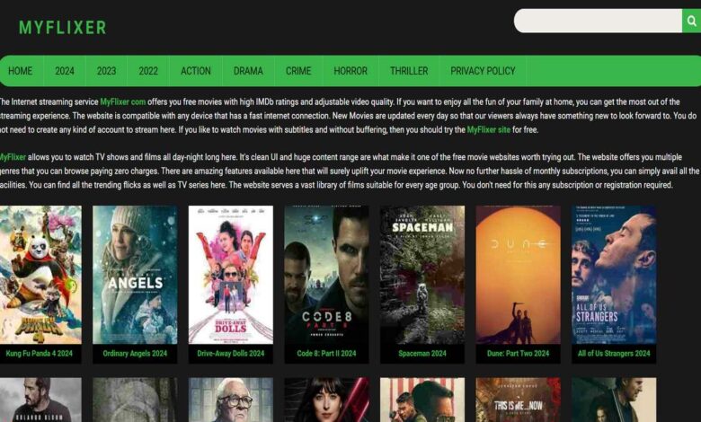 MyFlixer Watch Free Movies TV Shows Online In HD