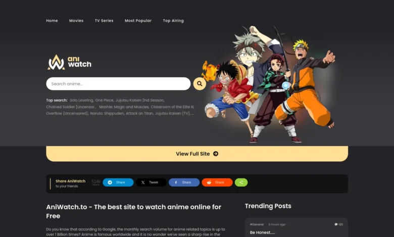 Photo of Anime Site Zoro.to Seized, Rebranded as Aniwatch.to