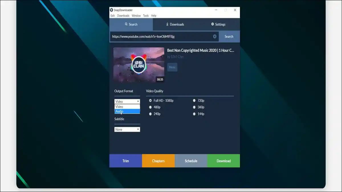 SnapDownloader YT MP3 Downloader