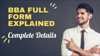 Photo of BBA Full Form Explained