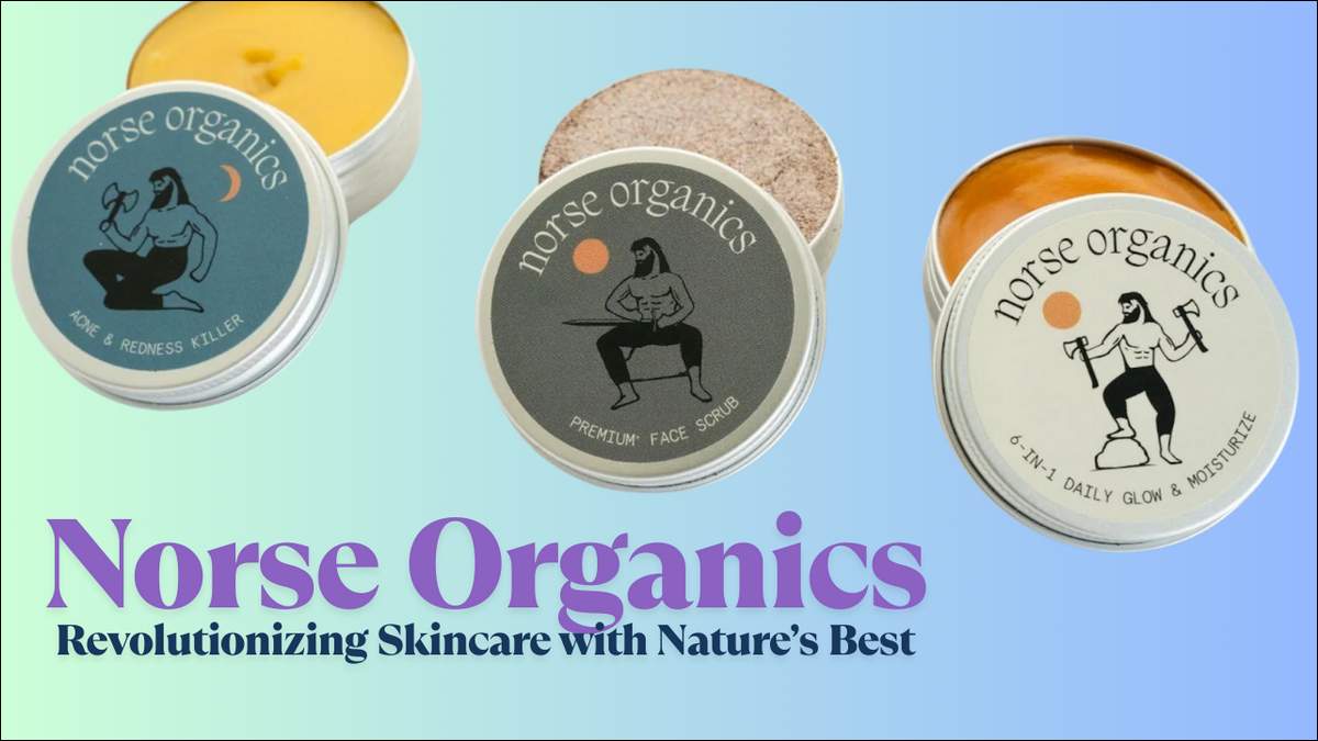 Norse Organics is a natural skincare brand. It uses Arctic plants to transform your skin, and it’s sustainable too.