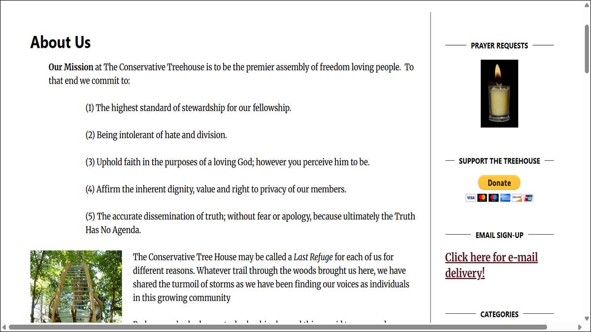 About The Last Refuge's Mission and origin