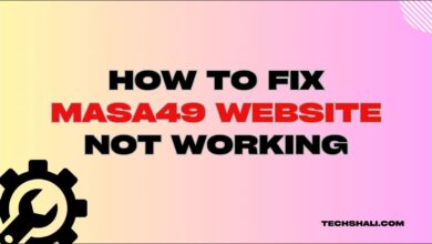 Here are step-by-step solutions to fix Masa49 website not working.