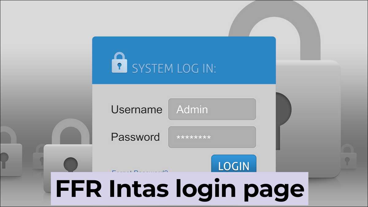 FFR Intas login page