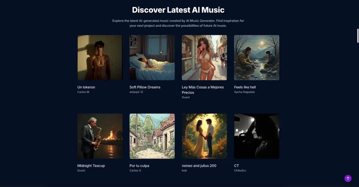 Find Latest AI Music