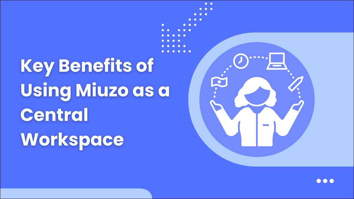 Here Are Key Benefits of Miuzo for workspace