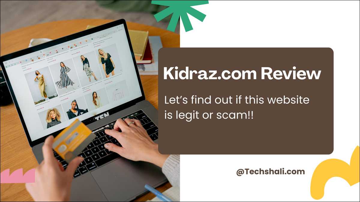 Kidraz.com is an online shopping website that lists products at discounted rates across several categories.