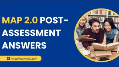 MAP 2.0 Post-Assessment Answers