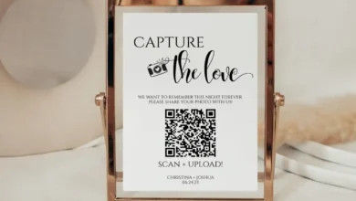 QR Code for Your Wedding Pics