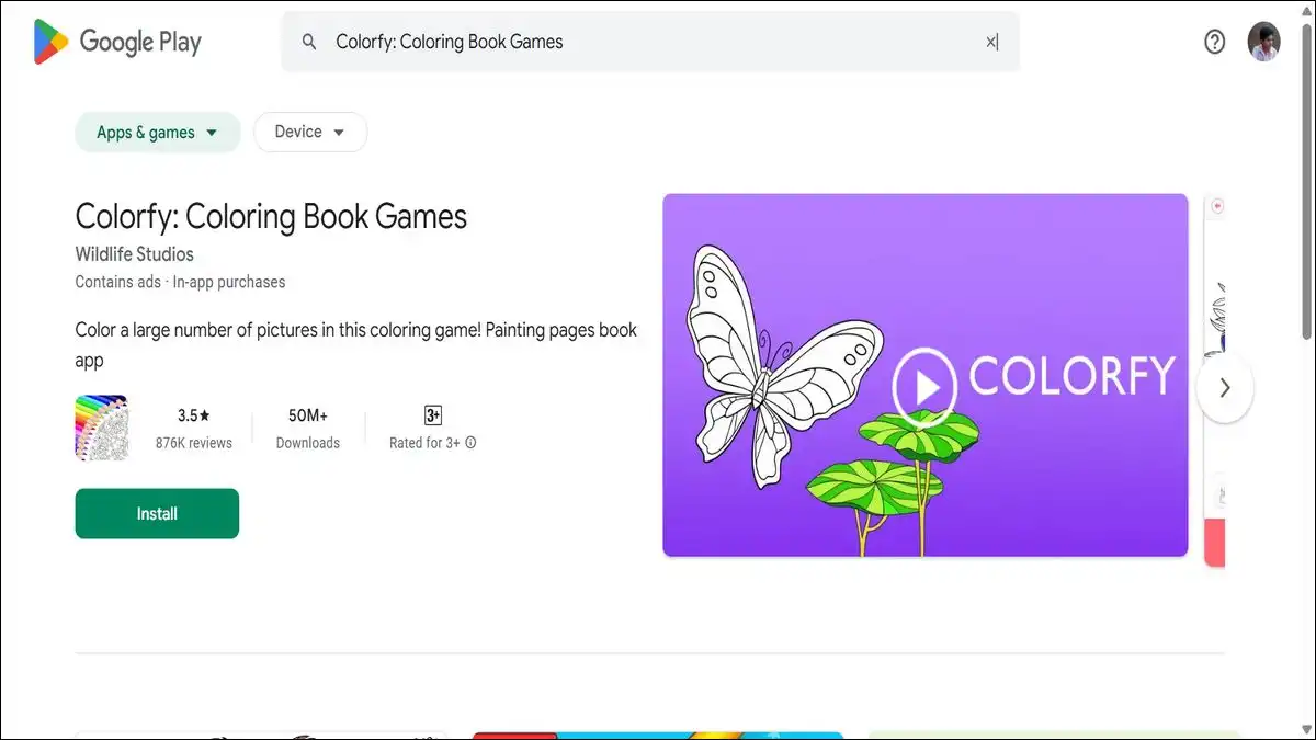 Colorfy Coloring Book Games App