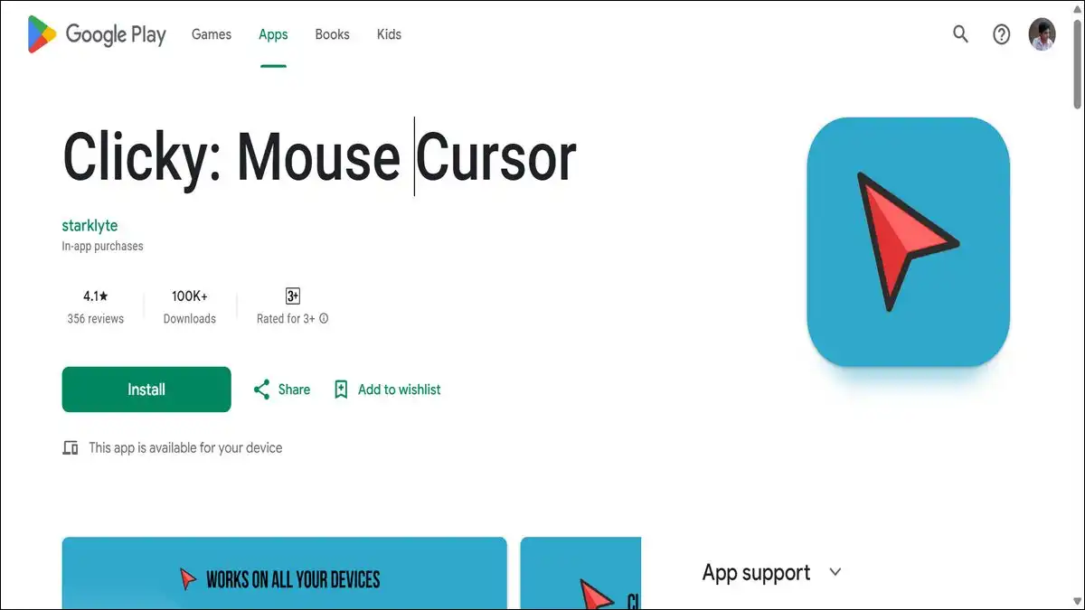 Cursor for Android