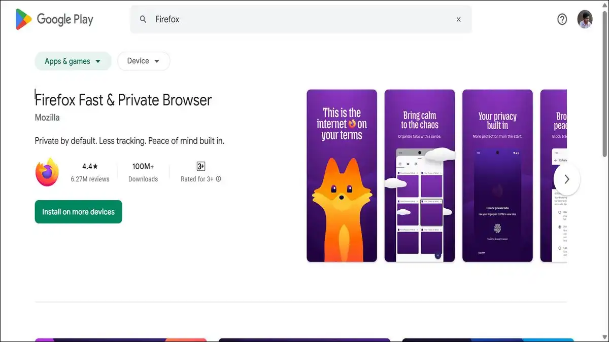 Firefox Android Browser