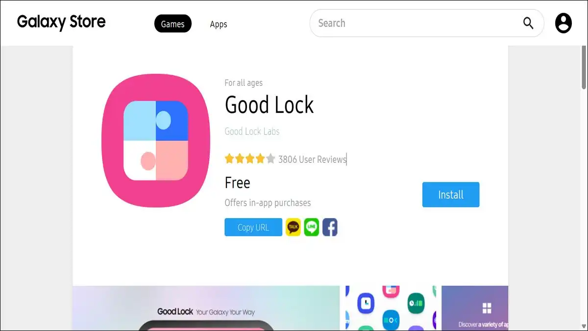 Good Lock Samsung App