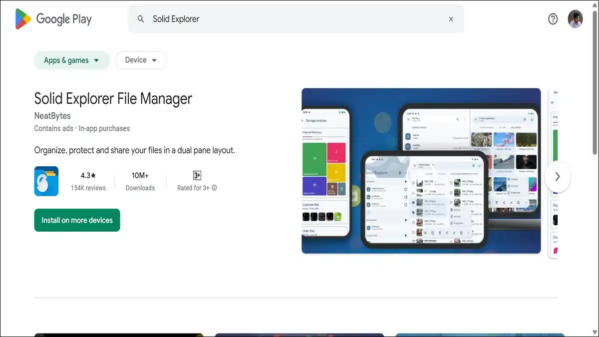 Solid Explorer File Manager App
