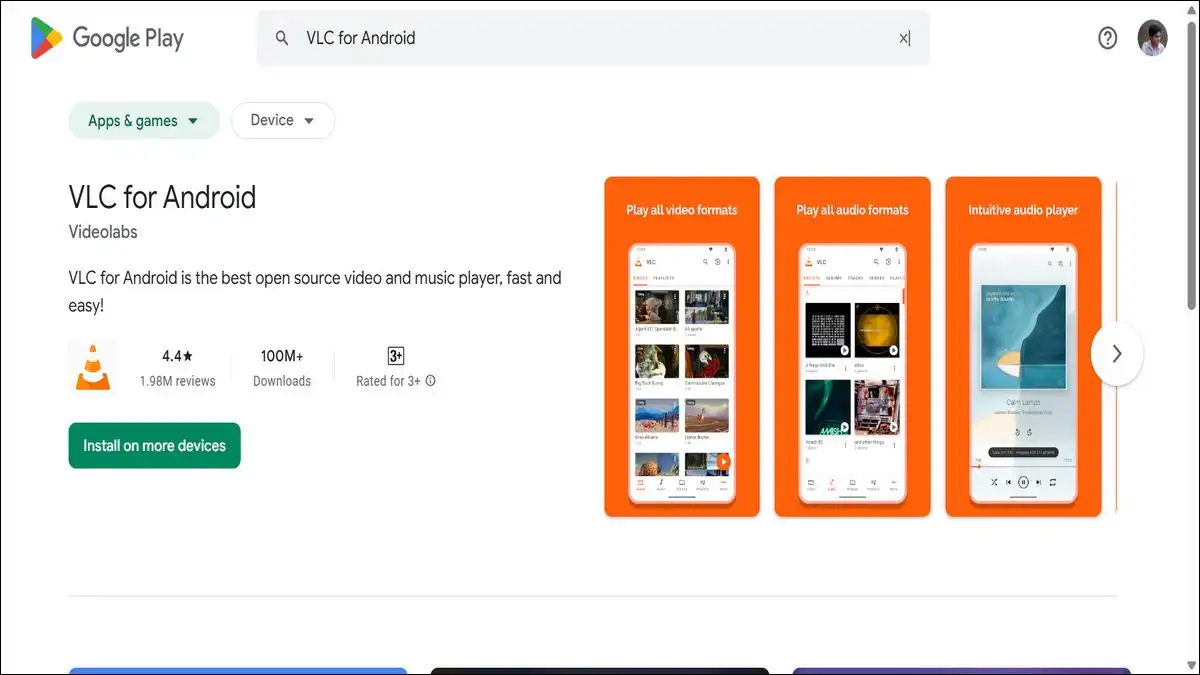 VLC for Android is must have S26 phone users.