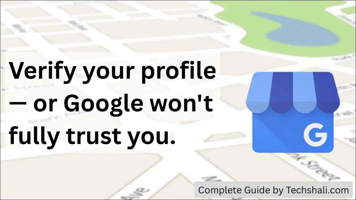 Google Business Profile verification process for local businesses